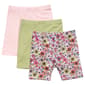 Girls &#40;7-12&#41; BTween&#40;R&#41; 3pk. Solid/Rib & Floral Yummy Bike Shorts - image 1