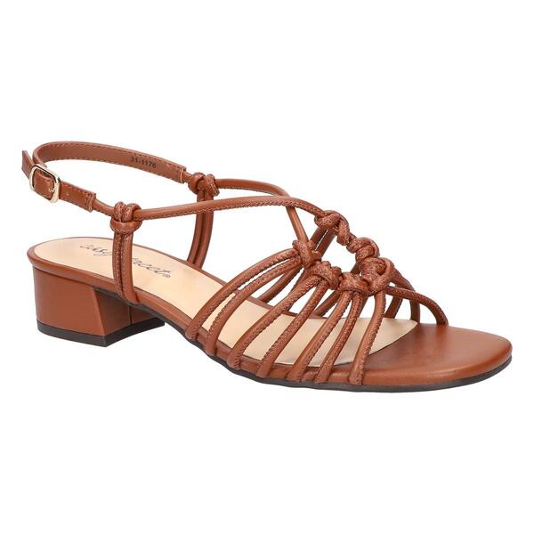 Womens Easy Street Sicilia Woven Strappy Sandals - image 