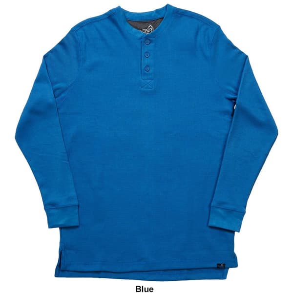 Mens Outdoor Canyon River™ Thermal Long Sleeve Henley