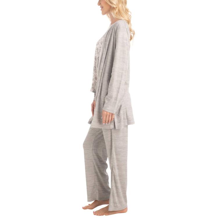 Plus Size MUK LUKS® 3pc. Anything Pajama Short Set - Cotton Candy