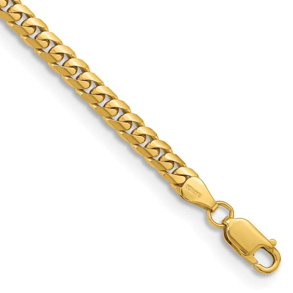 Gold Classics&#40;tm&#41; 5mm. 14k Solid Miami Cuban Chain Bracelet - image 
