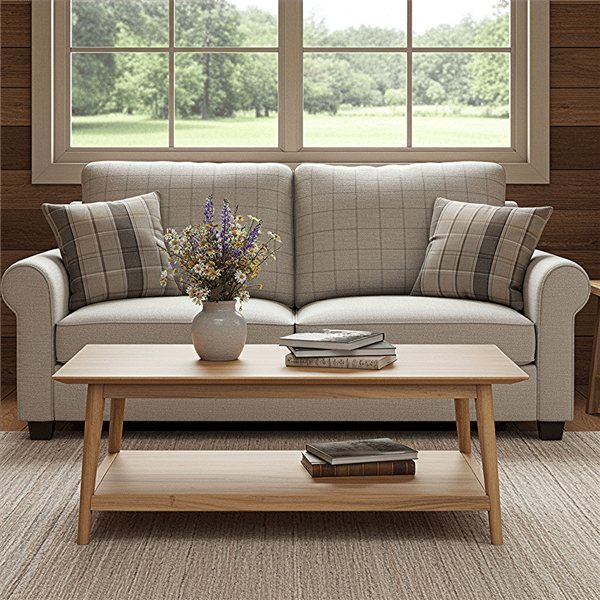 Fairway Avenue Home™ Solid Acacia Coffee Table