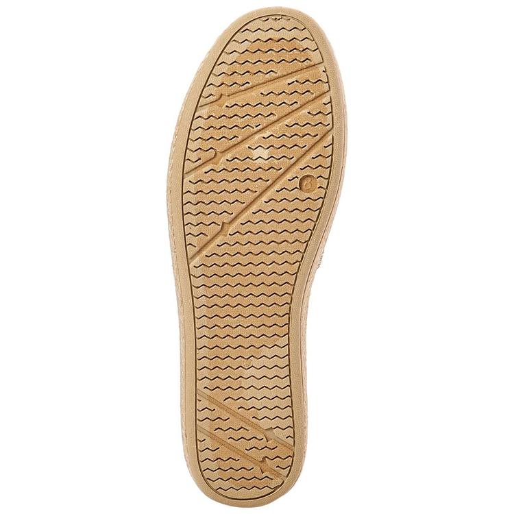 Womens Take A Walk Striped Epadrilles Flats