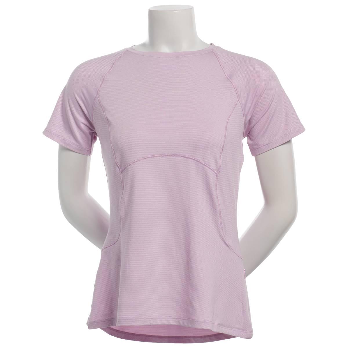 Womens Spyder Mini Stripe Short Sleeve Tee