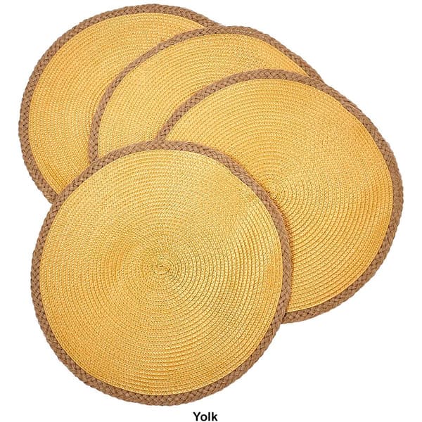 Litta Round Placemats - Set of 4