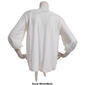 Womens Preswick & Moore 3/4 Sleeve Tie Front Knit Blouse - image 2