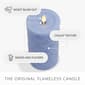 Luminaria 3x6.5 Embossed Mermaid Flameless Pillar Candle - image 3