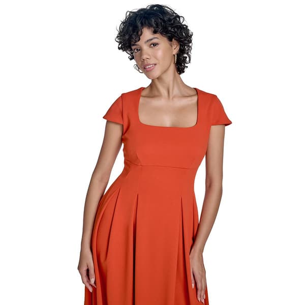 Calvin Klein Square Neck Dress Buy Calvin Klein Soft Linen A-Line Dress  2026 Online ZALORA