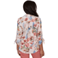 Womens Alfred Dunner Camden Market Floral Button Front Blouse - image 2