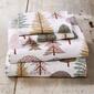 Freshfolds Cotton Snowy Forest Winter 4pc. Flannel Sheet Set - image 3