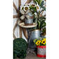9th & Pike&#174; White Iron And Pine Country Accent Table - image 2