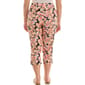Womens Zac & Rachel Pull On Floral Capris - image 2
