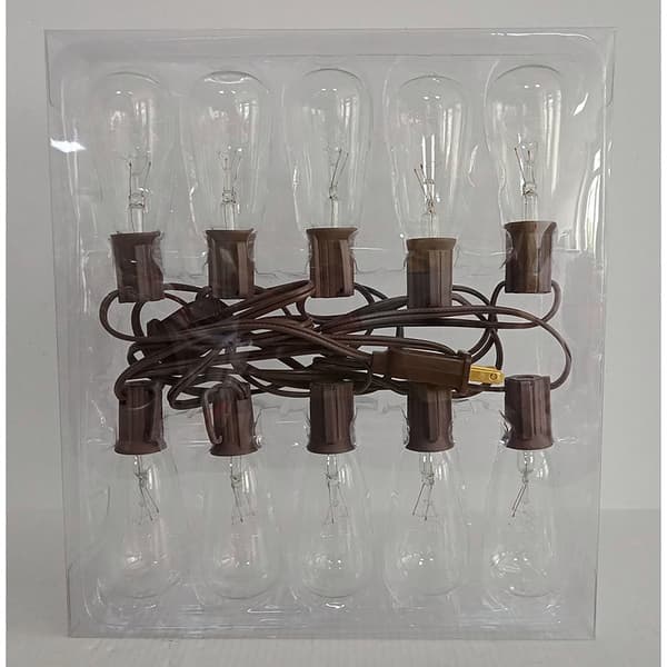 10-Light Edison Bulb Light Set - image 