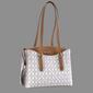 Nanette Lepore Liam Logo Triple Section Satchel - image 1