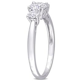 Gemstone Classics&#8482; 1kt. Moissanite 3-Stone Engagement Ring