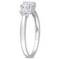 Gemstone Classics&#8482; 1kt. Moissanite 3-Stone Engagement Ring - image 2