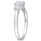Gemstone Classics&#8482; 1kt. Moissanite 3-Stone Engagement Ring - image 2