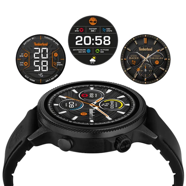 Mens Timberland Trail Force Silicon Smart Watch - TDIGB0064503