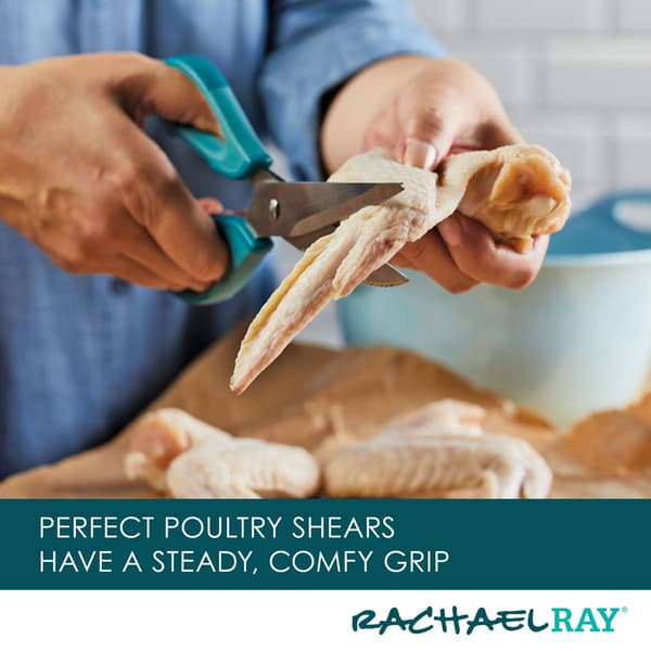 Rachael Ray Professional Multi Shear Kitchen Scissors - Blue