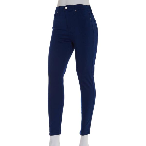 Juniors Celebrity Pink High Rise Ankle Skinny Pants - image 