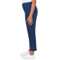 Petite Alfred Dunner Mykonos Embroidered Hem Pull-On Pants - image 4