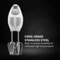 Ovente Portable 5-Speed Mixing Electric Hand Mixer - White - image 2