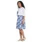 Womens Perceptions Floral Print Dress w/ Ruffle Sleeve Jacket - image 4