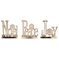 Northlight 3pc. Peace, Joy, & Noel Christmas Stocking Holders - image 5