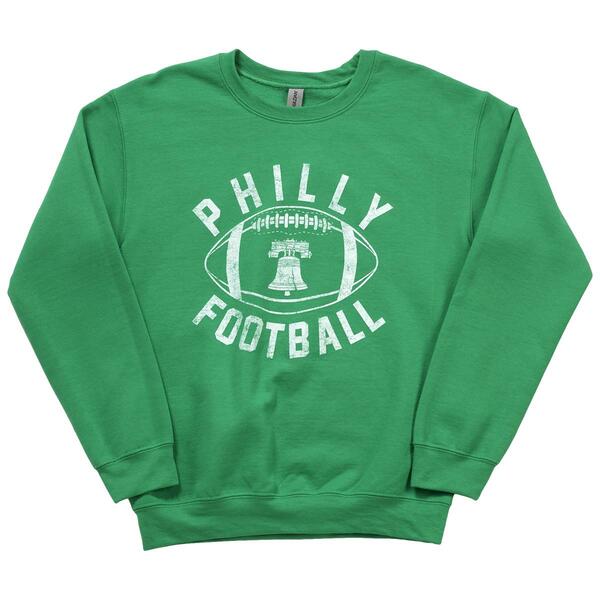 Mens Philly Football Tailgate Crew Sweatshirt - image 