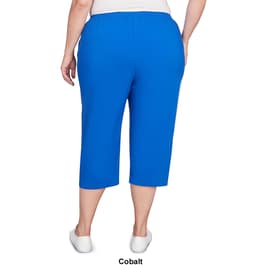 Plus Size Alfred Dunner Tradewinds Solid Capri Pants