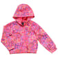 Girls (4-6x) Pink Platinum(R) Floral Print Windbreaker - image 1