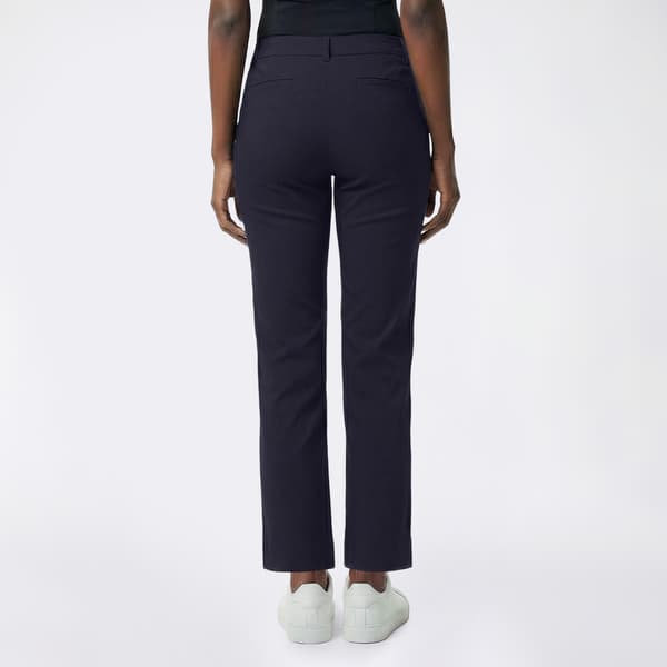 Petite Briggs Luxe Millennium Belt Loop Cropped Pants