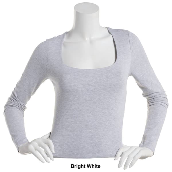 Juniors Derek Heart Portrait Long Sleeve Tee