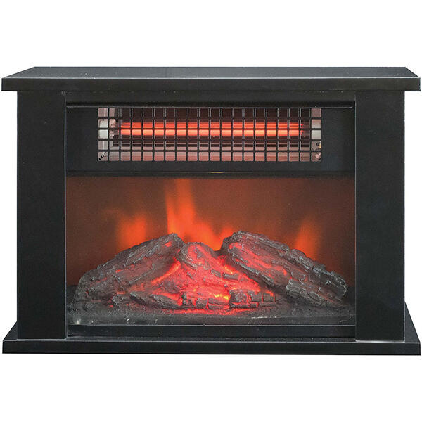 Lifesmart 1000 Watt Tabletop Infrared Fireplace Heater - image 
