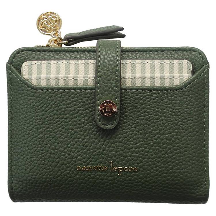 Womens Nanette Lepore Leza Bifold Wallet - Clover