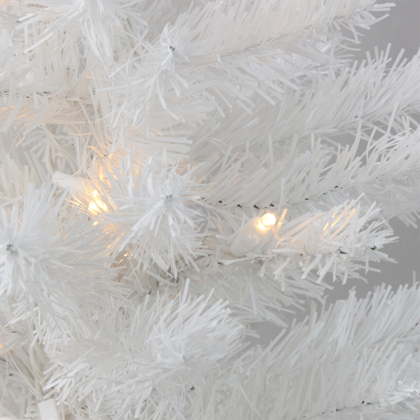 Northlight 2ft. Pre-Lit Snow White Artificial Christmas Tree