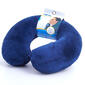 Cloudz Memory Foam Travel Pillow - Blue - image 1