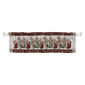 Christmas Bear Stocking Tapestry Valance - 54x15 - image 1