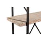 9th & Pike® Tall Industrial Black Metal Bookcase - image 4