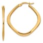 Gold Classics(tm) 14kt. Yellow Gold Square Hoop Earrings - image 1