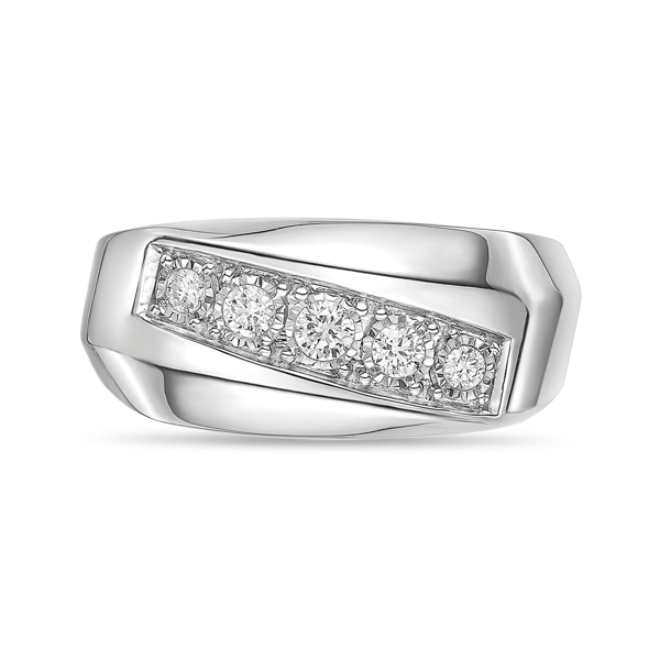 Mens Lynx 1/4ctw. Miracle Set Lab-Grown Diamond Ring