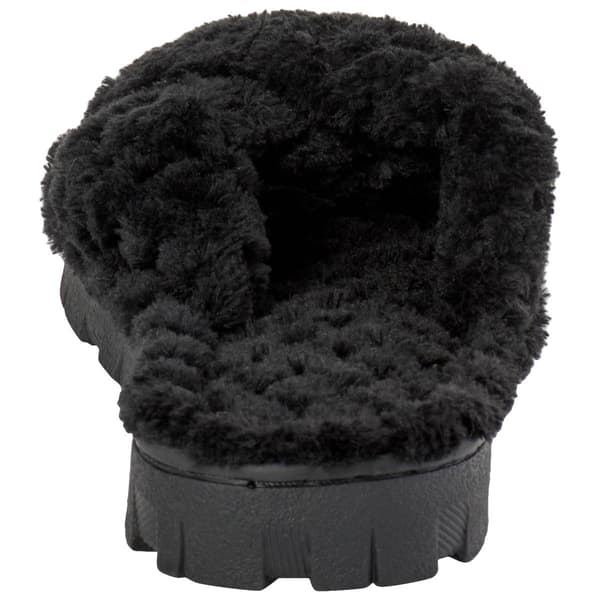 Womens Nanette Lepore X-Band Waffle Slide Sandals