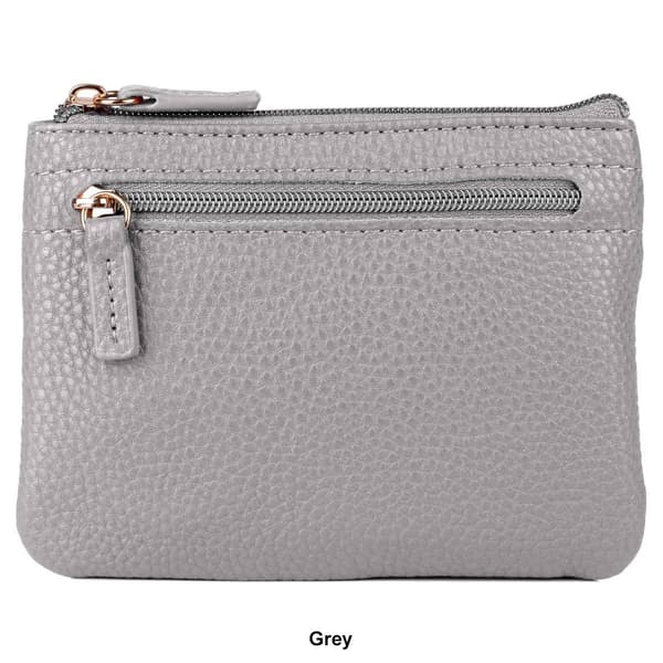 Womens Buxton Large Solid ID Coin Wallet