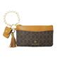 Nanette Lepore Nola Logo Chain Bracelet Wristlet - image 1