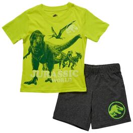 Boys &#40;4-7&#41; Jurassic World 2pc. Short Sleeve Tee & Shorts Set