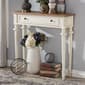 Baxton Studio Marquetterie Wood Two-Tone Console Table - image 1