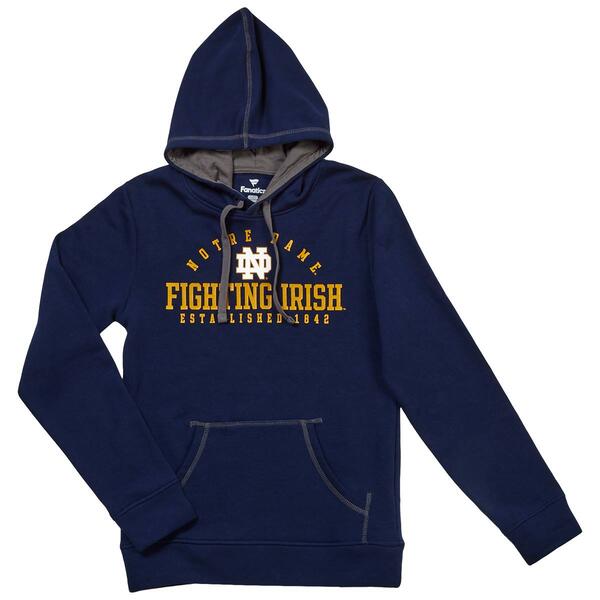 Mens Fanatics Notre Dame Pullover Hoodie - Navy - image 