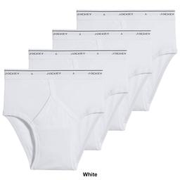 Mens Jockey® 4pk. Classic Low Rise Briefs