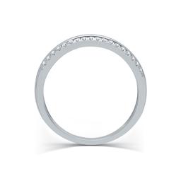 Endless Affection™ 1/10ctw. Diamond Sterling Silver Split Band
