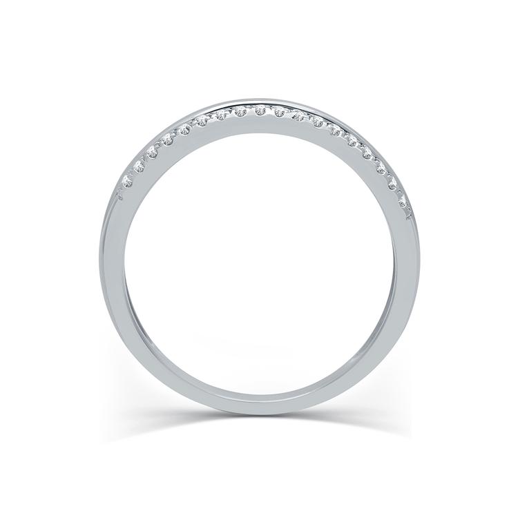 Endless Affection™ 1/10ctw. Diamond Sterling Silver Split Band